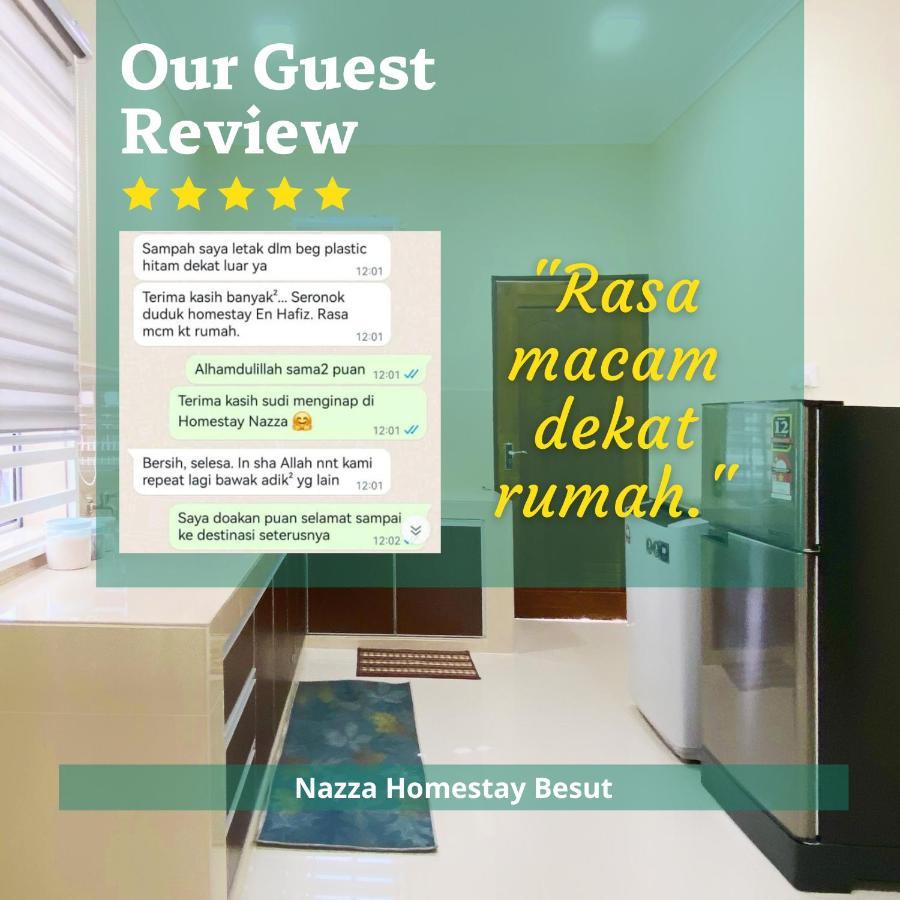 Nazza Homestay Besut With Swimming Pool Kampung Raja Exterior photo