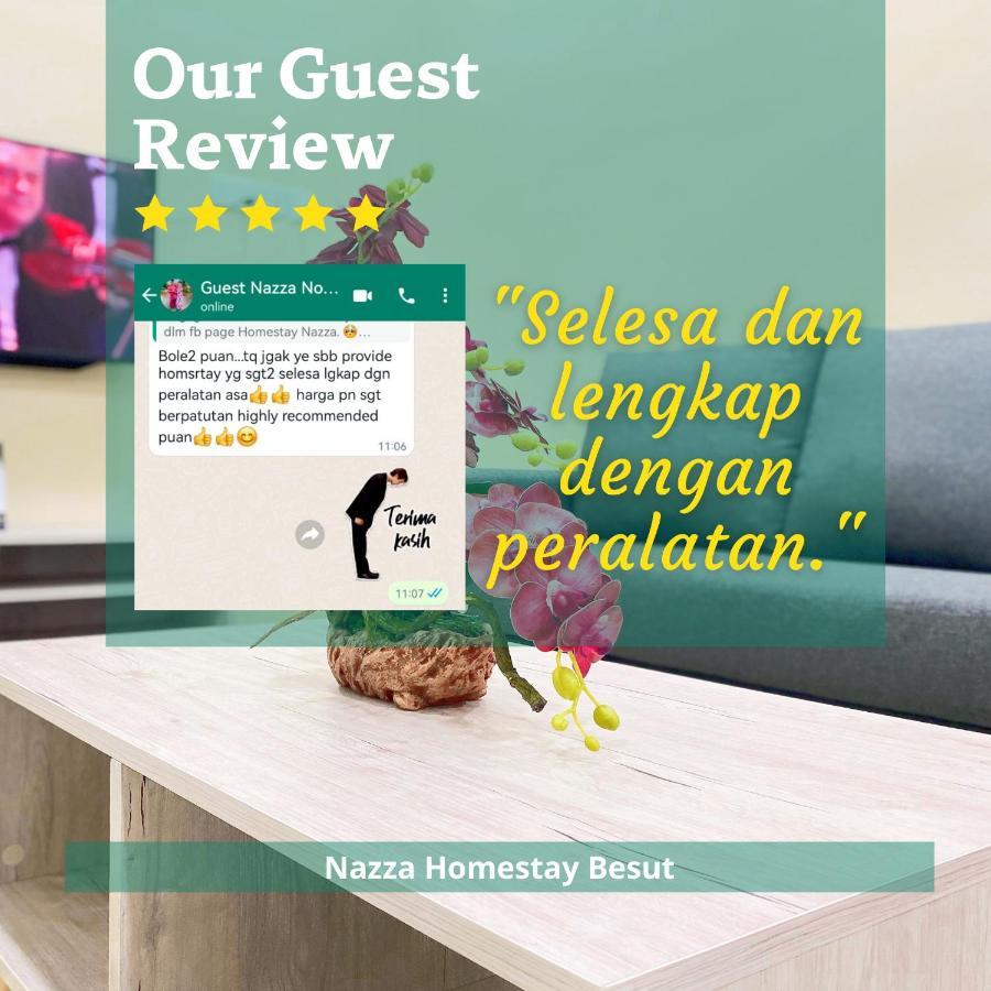Nazza Homestay Besut With Swimming Pool Kampung Raja Exterior photo